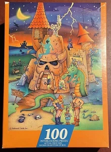 Vintage Springbok Puzzle "Monsters and Mystery" 100 Pieces Complete 1987 - Picture 1 of 6