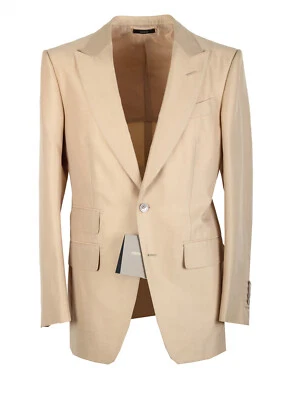 Abrigo deportivo TOM FORD Atticus beige talla 46/36R EE. UU. Chaqueta Blazer Nueva Con... Foto 1 de 4