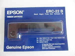Original ERC-22B Ribbon Black C43S015358 Fujitsu G930 - Picture 1 of 11
