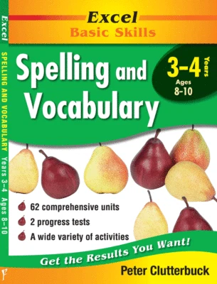 Excel Basic Skills - Spelling and Vocabulary Years 3 - 4 - image 1 of 4