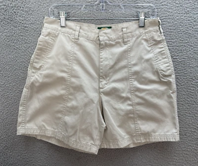 Shorts Cabelas Feminino 10 Bronzeado Leve Chino Ao Ar Livre Caminhada Acampamento Roupa de Trabalho - Imagem 1 de 4