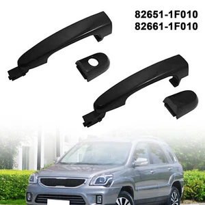 EXTERIOR FRONT DOOR HANDLE OUTER LEFT RIGHT O/S+N/S FOR KIA SPORTAGE 2005-2008 - Picture 1 of 11