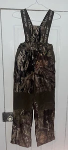 Insulated Bibs Youth M Camo Mossy Oak Bibs Kids Size M - Picture 1 of 6