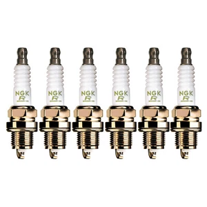 NGK V-Power Spark Plug Set (6 Pieces) 3332 For Special 1000D MA1200 F85 L6 V6 - Picture 1 of 1