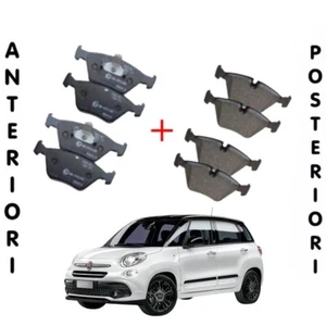 KIT PASTIGLIE PATTINI  FRENO ANTERIORI + POSTTERIORI  PER FIAT 500L 1.4 1.3 1.6 - Imagen 1 de 7