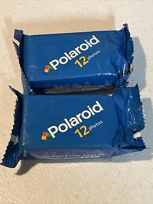 Polaroid Film 12 PHOTOS 2 Packs New Sealed - Image 1 of 3