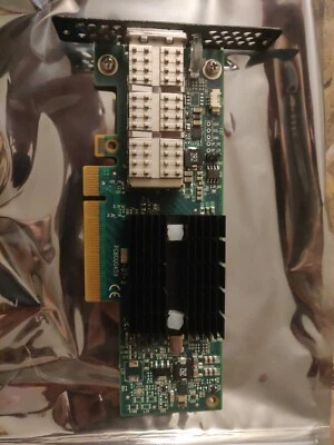 MCX353A-QCAT MELLANOX CONNECTX-3 InfiniBand 10GigE QSFP+ Ethernet CARD CX353A - Image 1 of 2