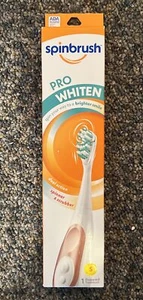 NEW Spinbrush Pro Battery Powered Soft Toothbrush Color Rose Gold - Picture 1 of 4