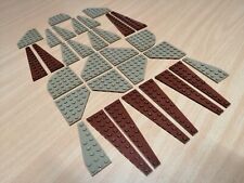 LEGO Flügelplatten Wing Plates Konvolut braun & dunkelbeige / Sortiment