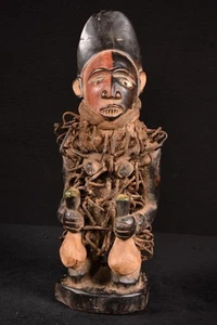 A Primitive Bakongo Statue DR Congo Africa Afrika, Afrique 585 - Picture 1 of 6