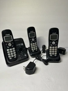 VTECH DECT 6.0 Cordless Home Phones With Caller ID Answering Machine Black Parts - Picture 1 of 10