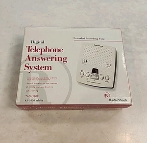 Radio Shack Cyfrowy system sekretarki telefonu Maszyna 43-3808 Biały NOWY W pudełku - Zdjęcie 1 z 8