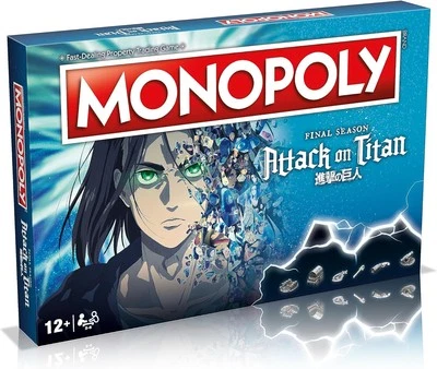 Monopoly Attack on Titan | Officially Licensed Board Game New - Image 1 of 4