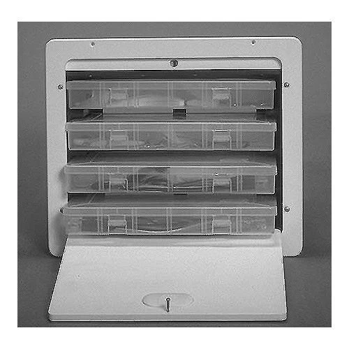 TEAK ISLE MFG. Caja de aparejos incorporada Inc. 25832 XL 4 Comp. Foto 1 de 1