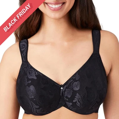 Wacoal Awareness Seamless Full Figure Underwire Bra Smooth Support Invisible NEW - Image 1 of 4