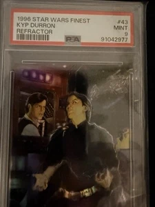1996 Star Wars Finest Refractor #43 Kyp Durron PSA 9 - Picture 1 of 1