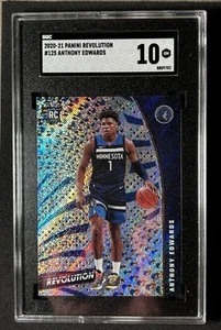 2020-21 Panini Revolution - Anthony Edwards #125 (RC) - SGC 10 GEM MINT - Picture 1 of 2