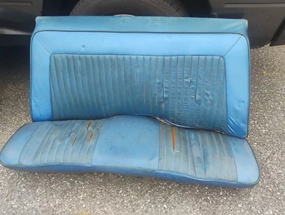 Plymouth Barracuda Dodge Challenger 1970-74 techo rígido asiento trasero carrocería eléctrica Foto 1 de 4