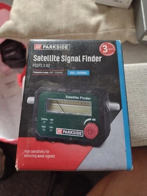 Satellite signal detection Satellite finder Parkside : Compact tool for precise  - Image 1 of 4