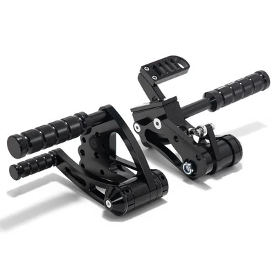 Forward Controls Footpegs for Harley Touring Softail Fat Boy Big Twin Shovelhead - Image 1 of 4