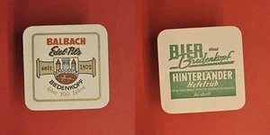 Balbach Biedenkopf über 100 Jahre Brauerei Bierdeckel Bier - Picture 1 of 1