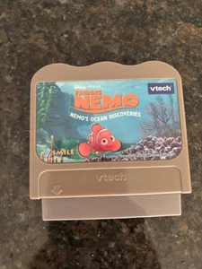 Vtech Vsmile Disney Pixar Finding Nemo Nemo's Ocean Discoveries Game Cartridge - Picture 1 of 1