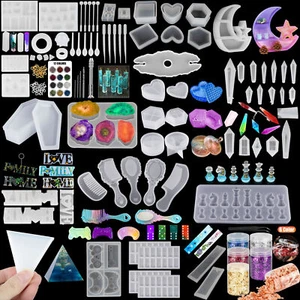 Epoxy Resin Casting Silicone Mold DIY Jewelry Pendant Craft Making Tool Handmade - Picture 1 of 64