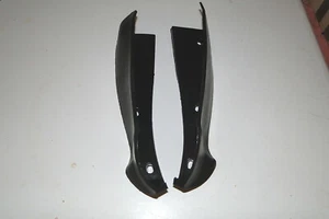 1967 1968 Cougar Front Fender to Bumper Shields, Rubber (pair) Reproduction - Picture 1 of 8