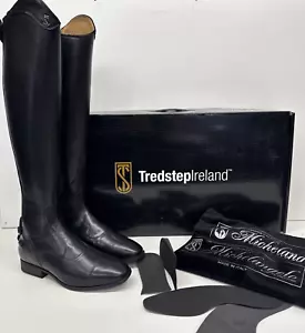 ABITO Tredstep MEDICI II taglia 12 US 43 EU polpaccio altezza SLIM ALTO NERO - Foto 1 di 15