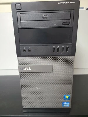 Dell OptiPlex 990 MT Core i7 2600 3.4 GHz 12GB RAM  1tb HDD Windows 10 PRO - Image 1 of 4