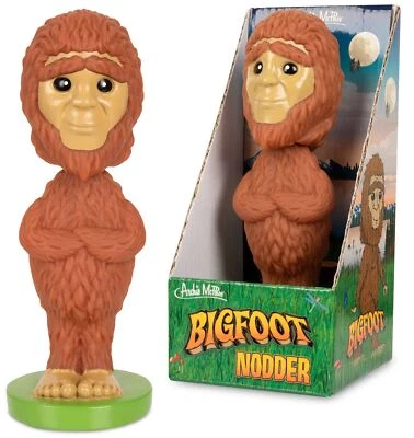 Salpicadero de coche Sasquatch Bigfoot Nooder Bobble Head Shaking - Archie McPhee Foto 1 de 4