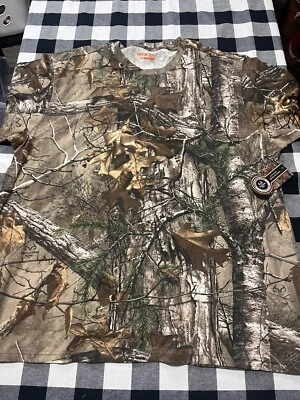 Mens Game Winner Short Sleeve Camo Shirt Size 2XL Nwt XXL New Realtree Camo - Image 1 of 4