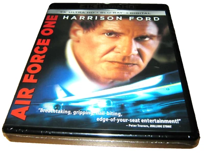 Air Force One - Harrison Ford - New Sealed - 4K Ultra HD Blu-Ray - Region A - Image 1 of 2