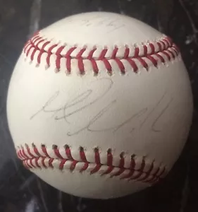 MARK MULDER AGENT HANDSIGNIERT SIGNED OML BASEBALL A'S JSA CERT E72249 - Bild 1 von 6