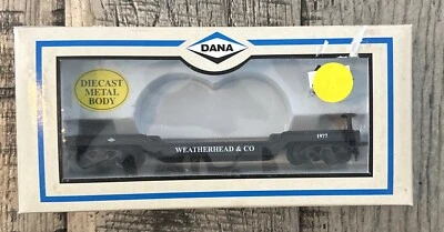 Dana Model Power HO RTR Flat Car Weatherhead & Co. #1977 NIB - Image 1 of 4