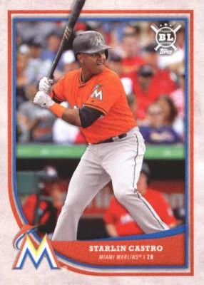 2018 Topps Big League #129 Starlin Castro Miami Marlins - Image 1 of 2