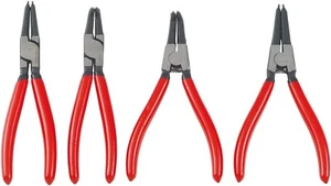 Craftsman 4 Piece 7" inch Snap Ring Plier Set Straight Curved Internal External - Picture 1 of 2