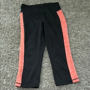 Ideology size small coral black legging super soft stretch - Picture 1 of 7