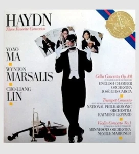 Hayden Three Favorite Concertos Yo-Yo Ma Wynton Marsalis Cho Liang Lin CD BONUS - Picture 1 of 4