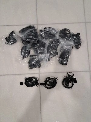 ( 6 units ) 2Pin PTT Earpiece Walkie Talkie Headset For KENWOOD - Image 1 of 4