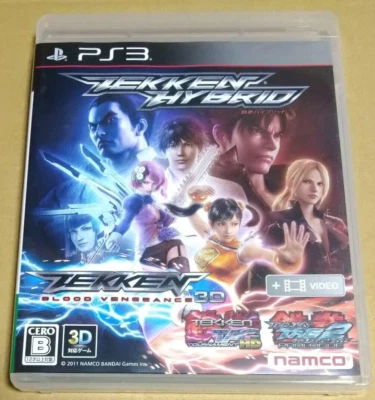 PS3 Tekken Hybrid - Playstation 3 - 2011 - Namco - Korean Import Japanese Tested - Image 1 of 3