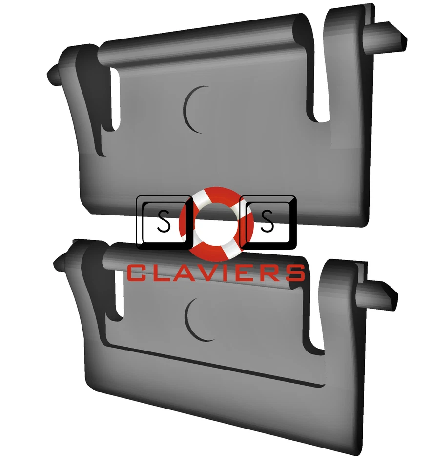 Sharkoon SKILLER MECH SGK3 Tastatur Ersatz Neigungsfuß Ständer Fuß - Bild 1 von 3