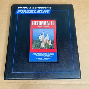 Simon & Schuster's PIMSLEUR - GERMAB II third edition CD box set MISSING 1 CD - Picture 1 of 8
