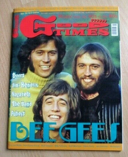 ❄️ ❄️ GOOD TIMES 5/2018  BEE GEES  Nazareth The Doors Uriah Heep Ron Evans Group - Image 1 of 1