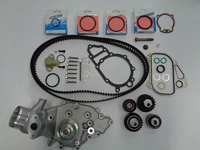 KIT BOMBA AGUA PORSCHE 944 TURBO 951 NUEVA MARCA URO CON CORREAS RODILLOS SELLOS 1986 Foto 1 de 4