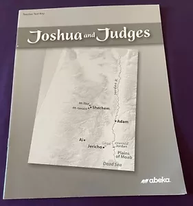 Abeka Joshua and Judges Teacher Test Key NEW - Picture 1 of 1
