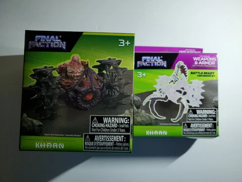 Final Faction Series 1 Kharn the Rumbler with Weapons and Armor Set BRAND NEW! Cover