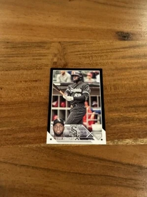 Luis Robert 2023 Topps Series 1 Black Border Parallel /72 SSP NRMT+ White Sox! - Image 1 of 2