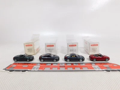 4X Wiking H0 1:87 Pkw Audi TT 0134 Coupé 131 Roadster Mint Box #DP655-0,5 - Immagine 1 di 4