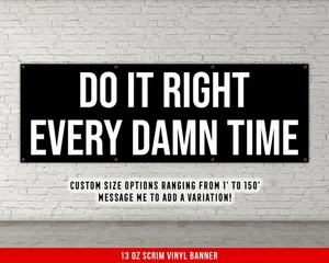 Banner de motivación de gimnasio - nombre personalizado decoración inspiradora - Imagen 1 de 8